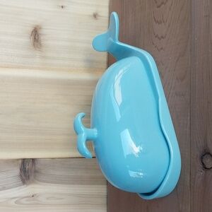 Dowan Ceramic Blue Whale Butter Dish